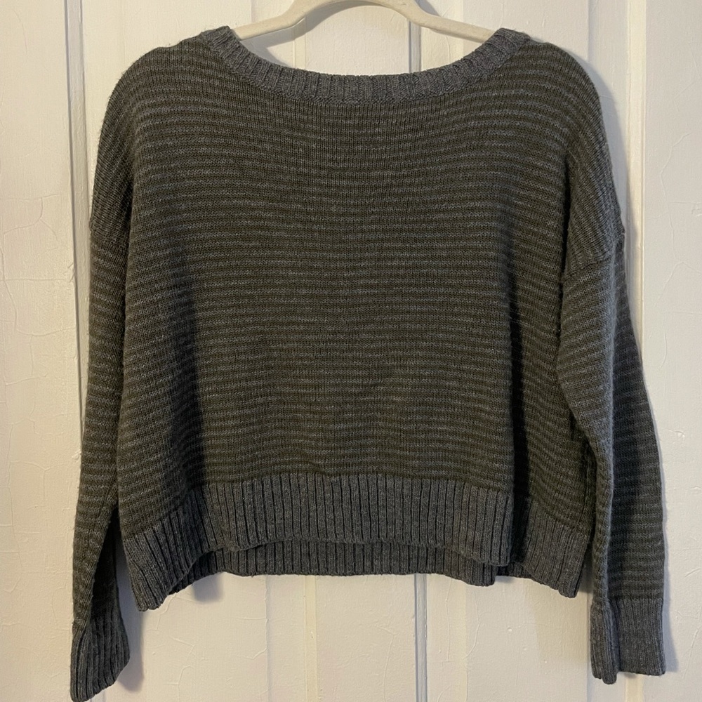 American Eagle Don’t ask Why Stripped Sweater